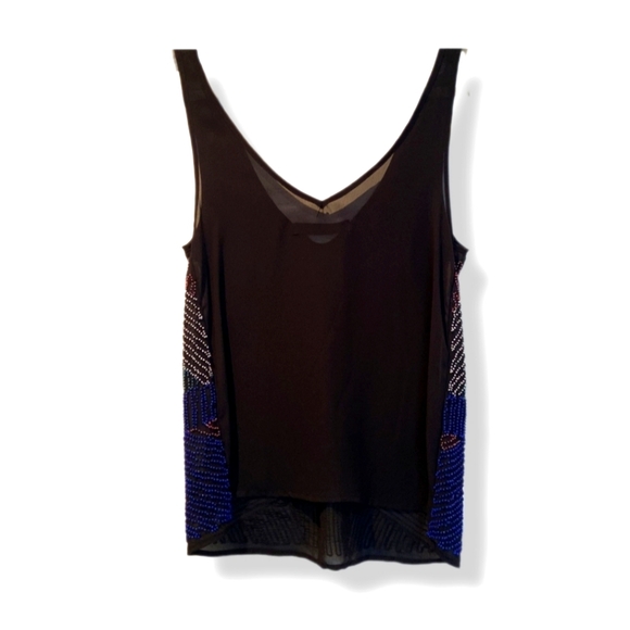 ONE TEASPOON | Sheer Hand Beaded Colorblock Cami - Picture 2 of 4